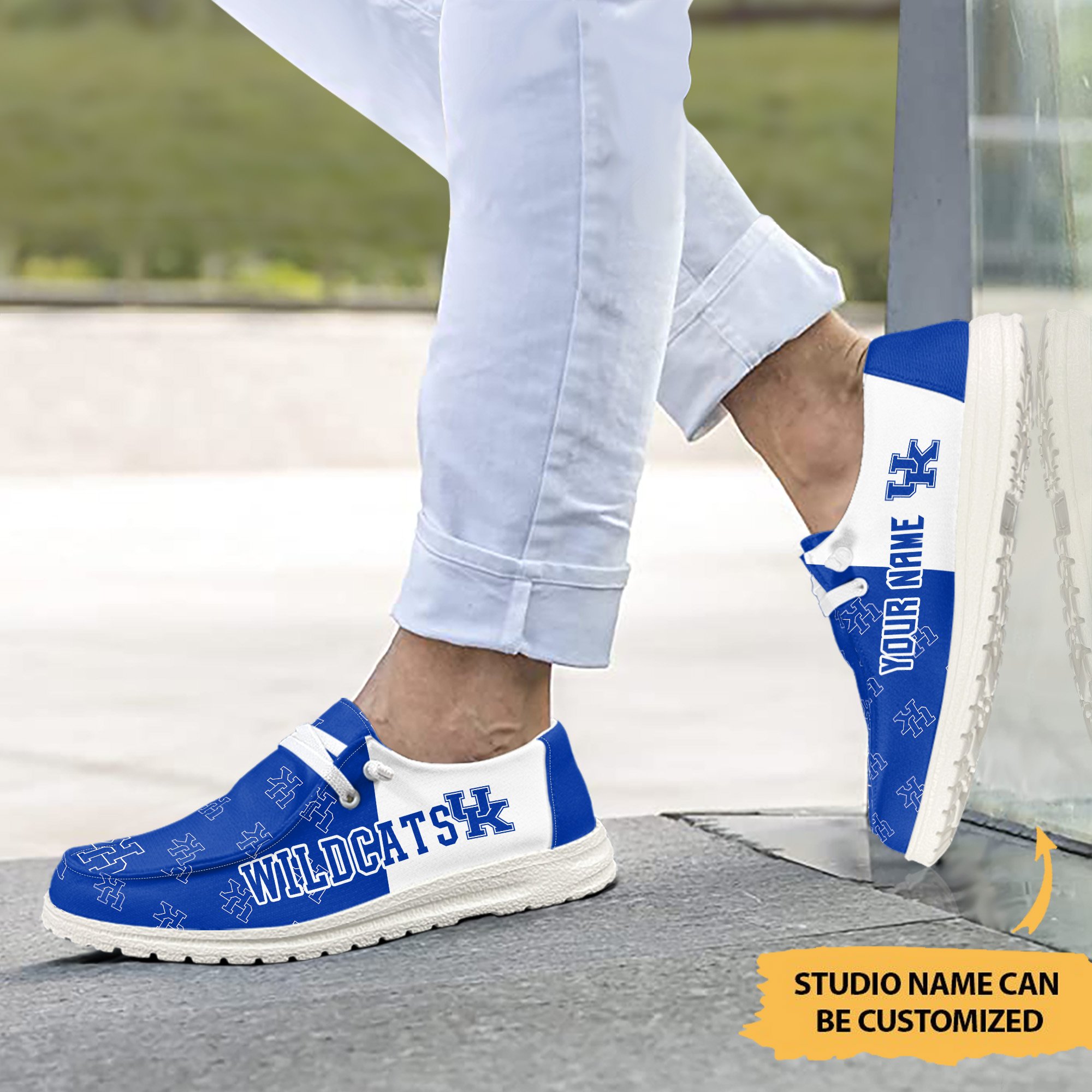Kentucky Wildcats Hey-D Shoes custom