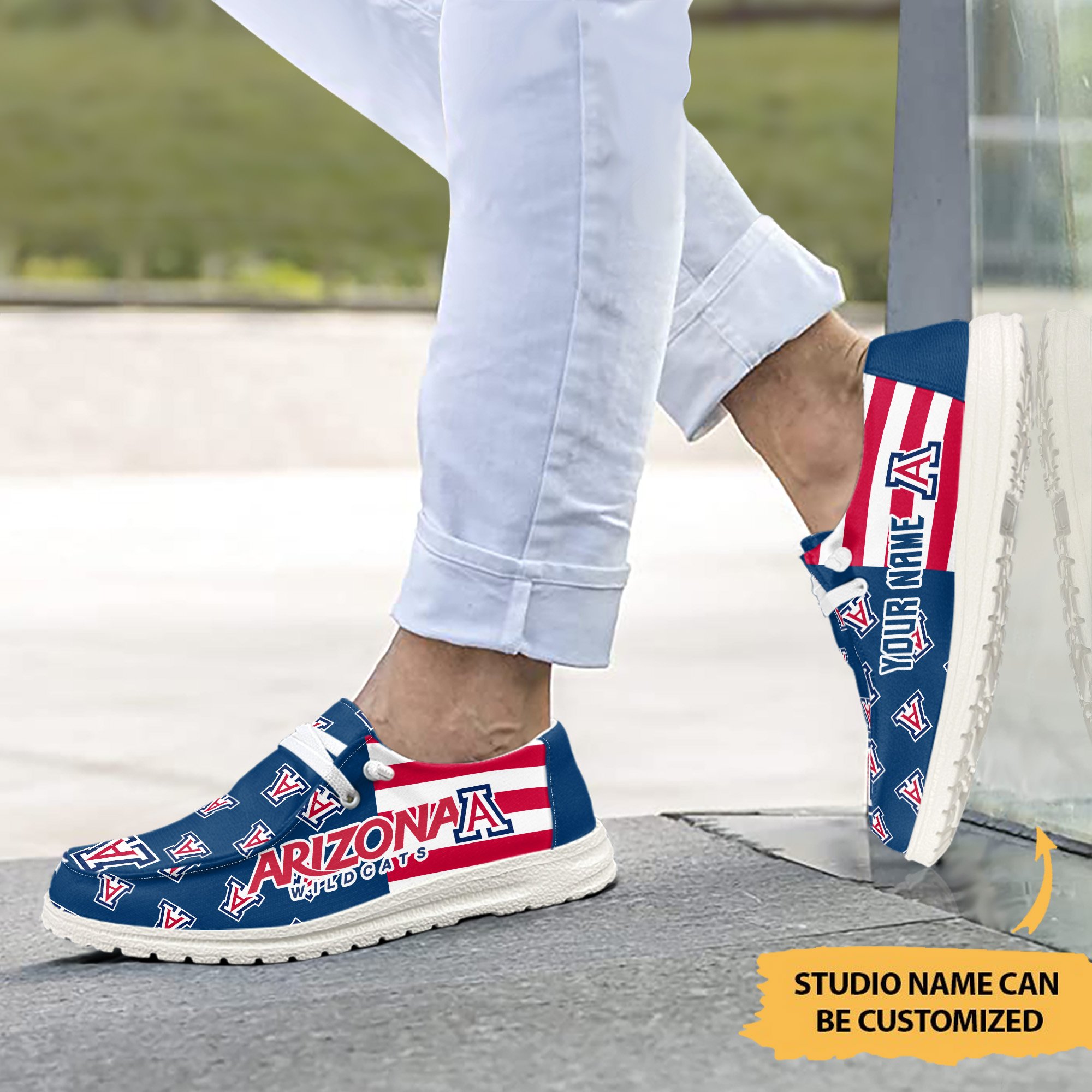 Arizona Wildcats Hey-D Shoes custom