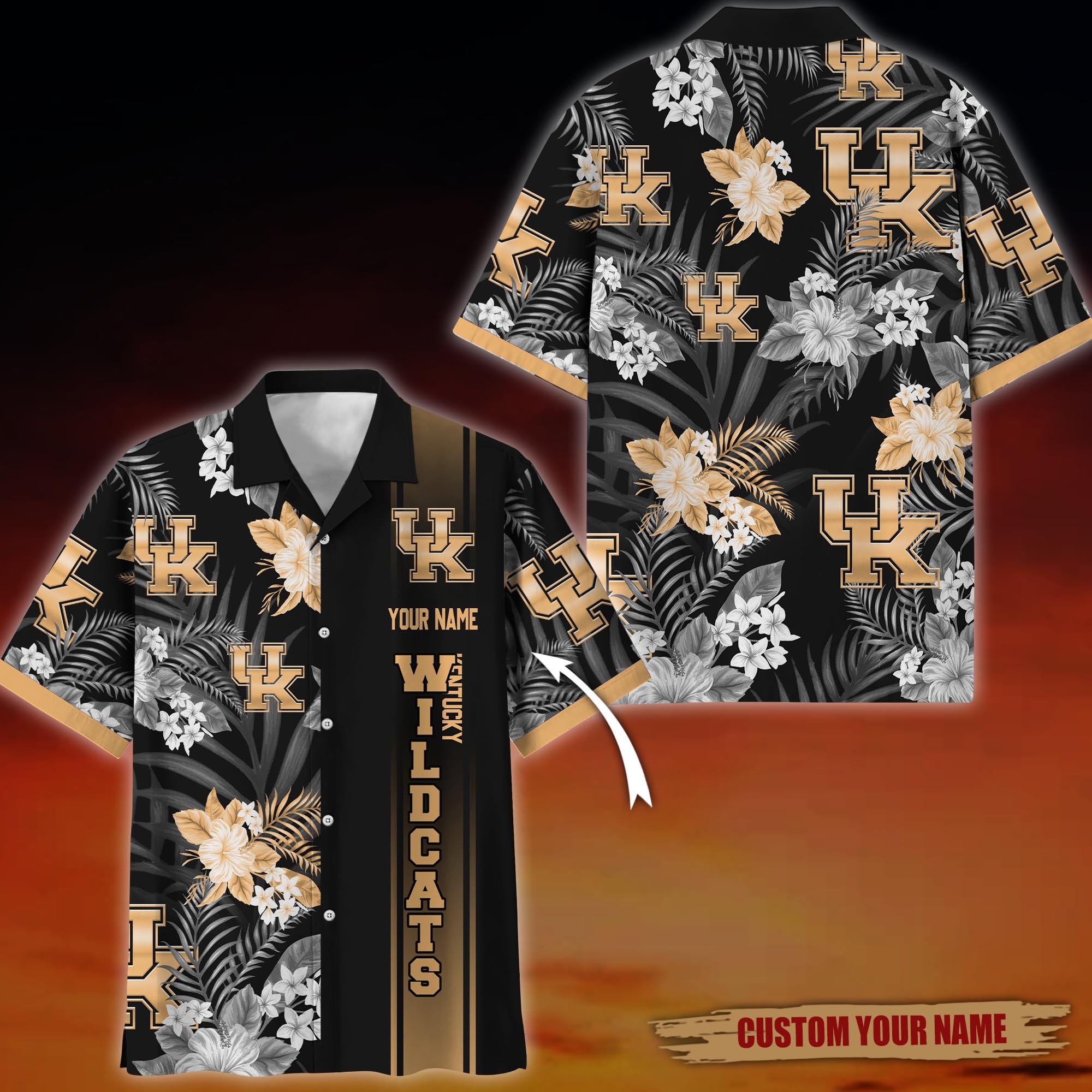 Kentucky Wildcats Hawaiian Shirt custom 60076