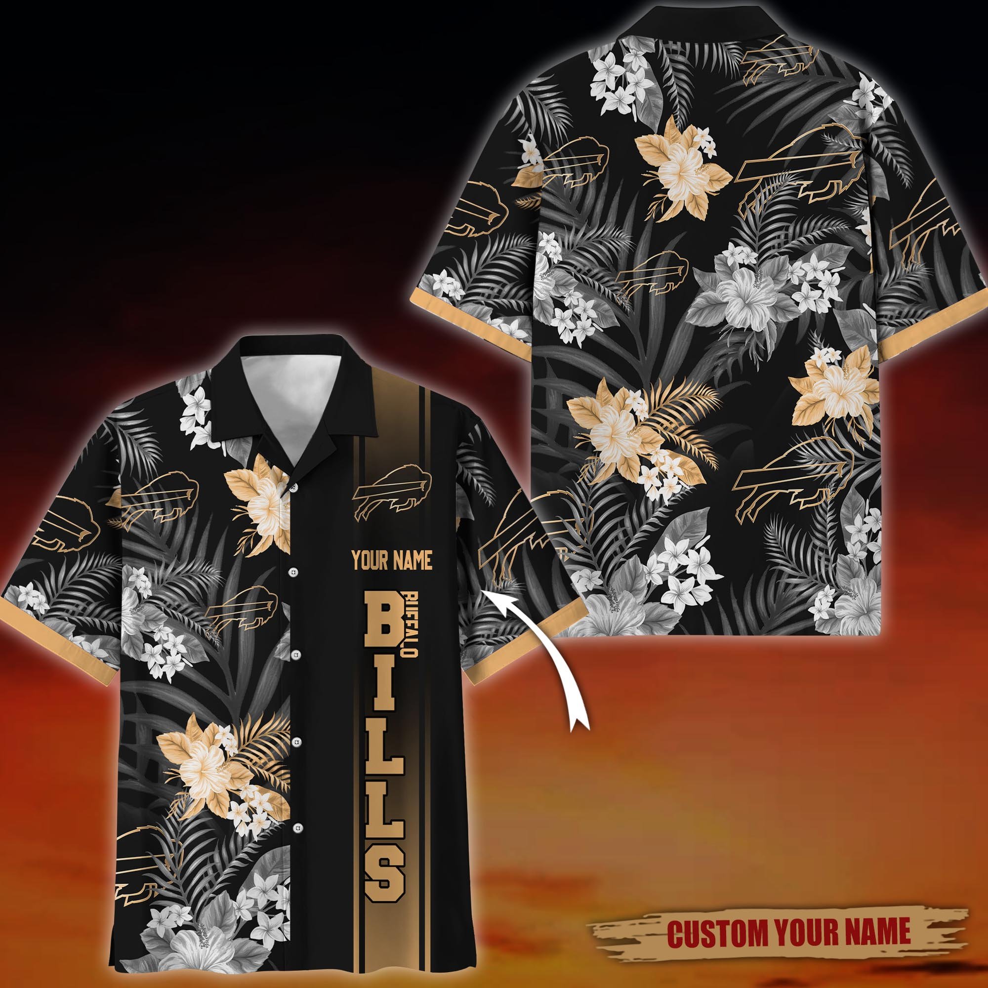 Buffalo Bills Hawaiian Shirt custom 60076