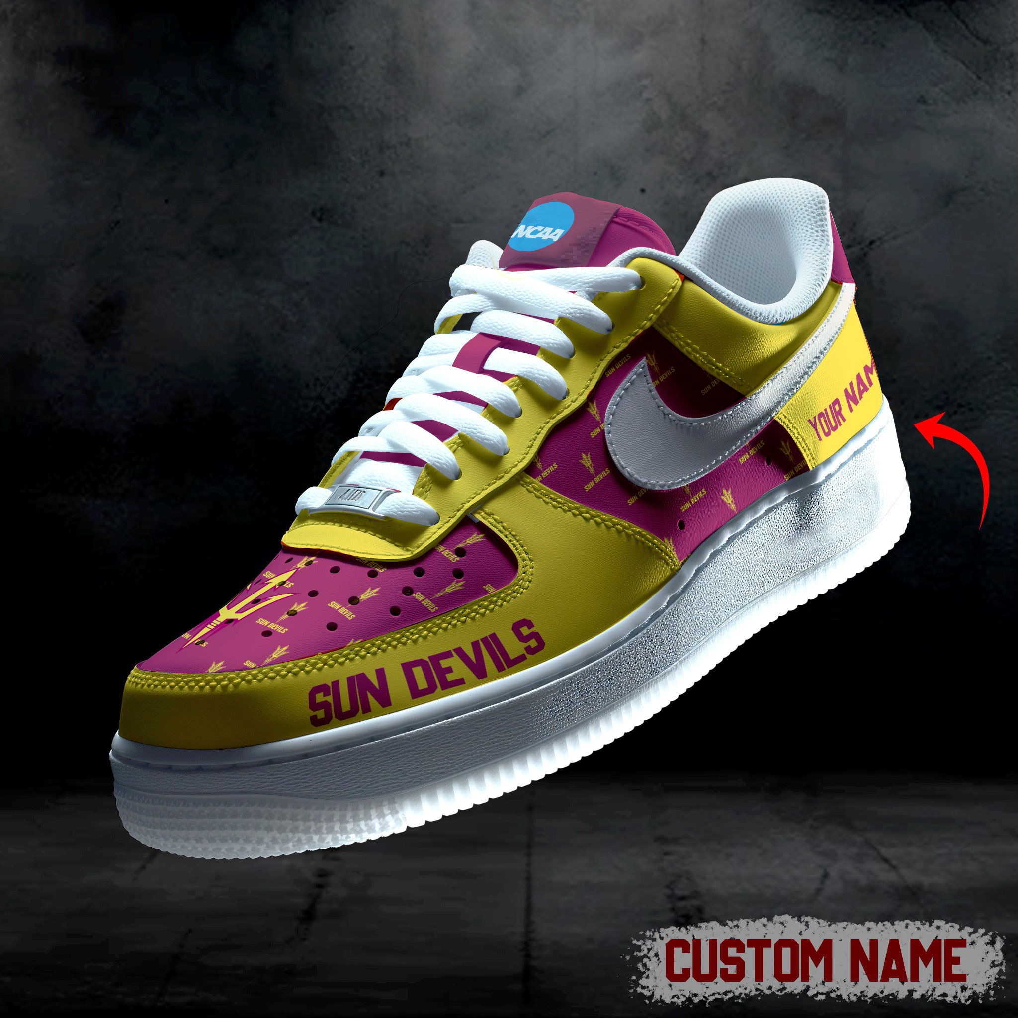 Arizona State Sun Devils AF1 Custom 60101