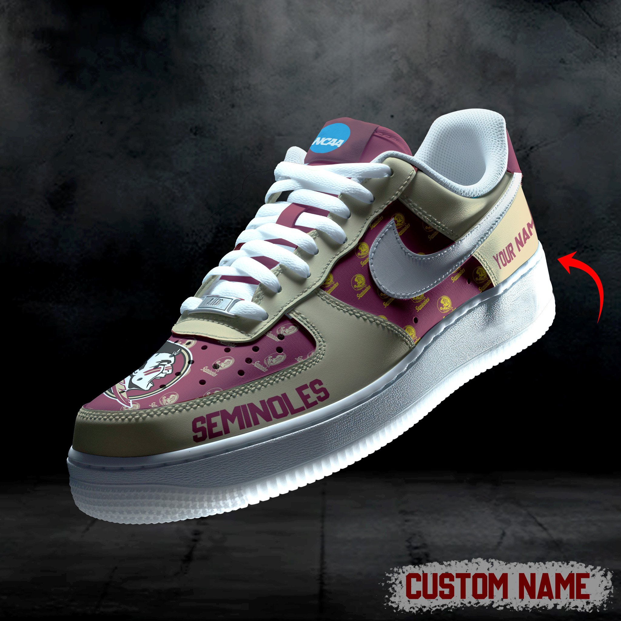 Florida State Seminoles AF1 Custom 60101