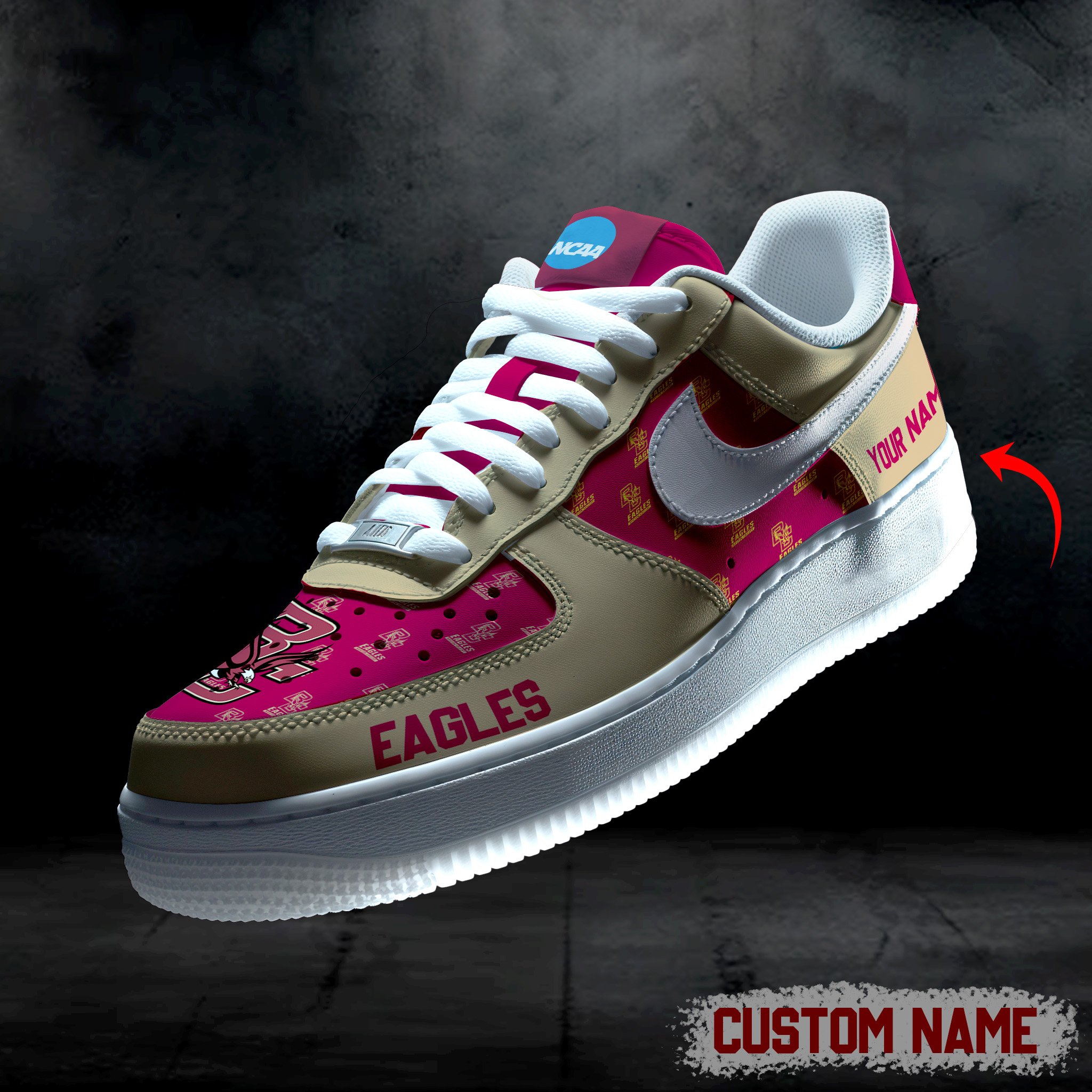 Boston College Eagles AF1 Custom 60101