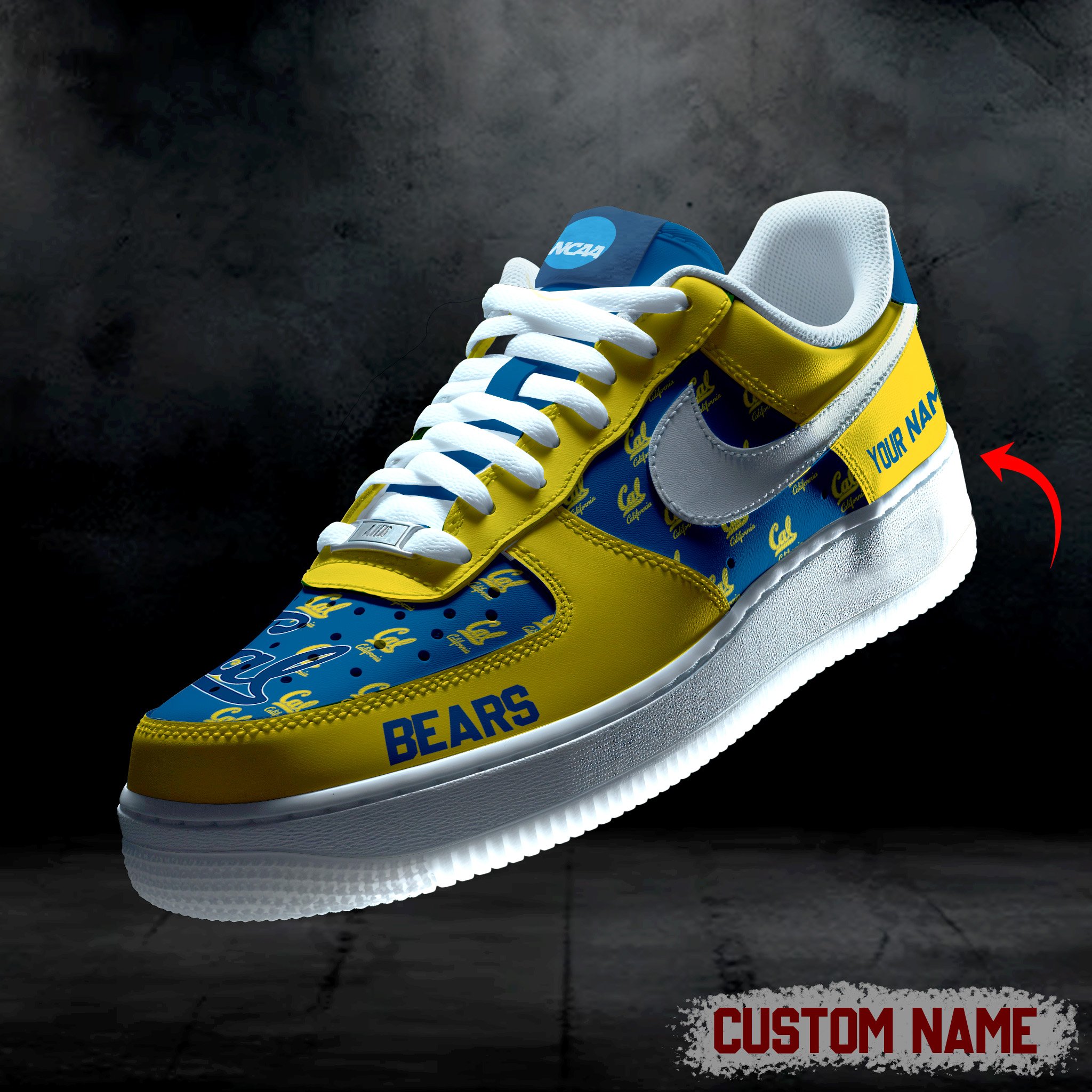 California Golden Bears AF1 Custom 60101