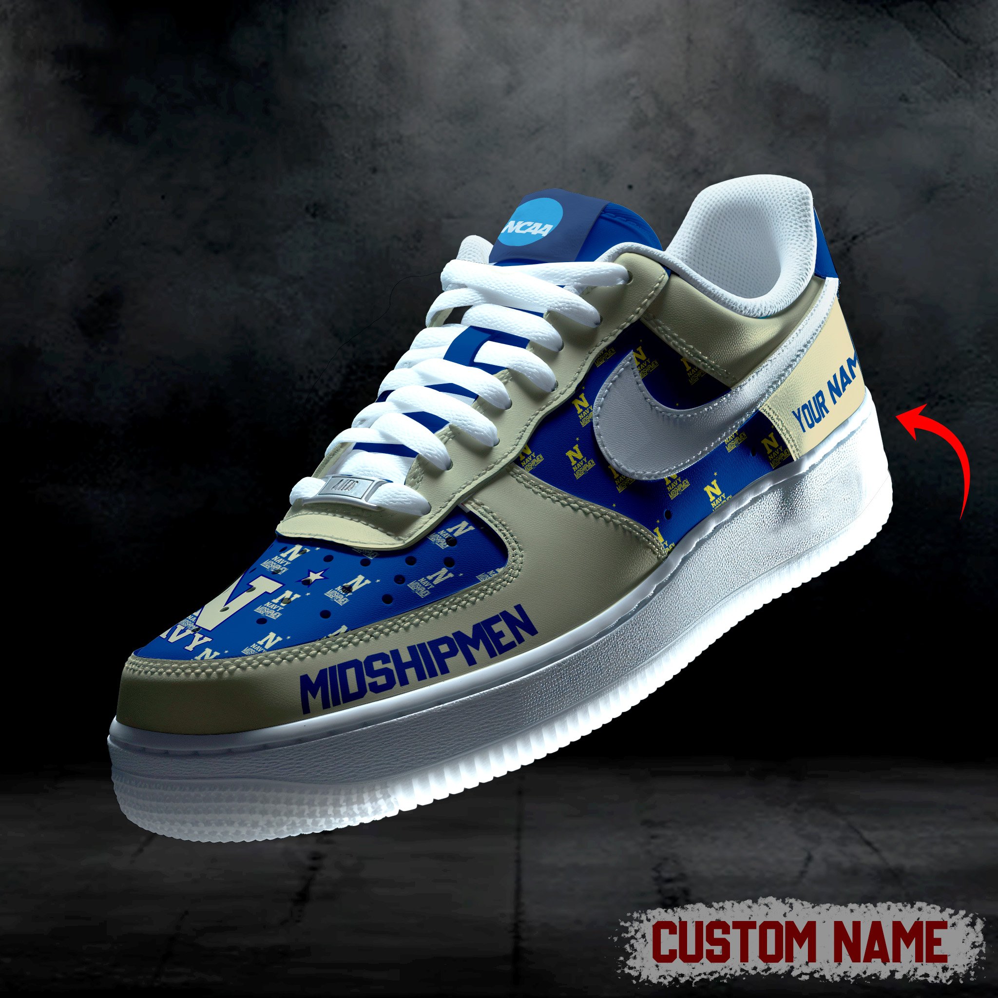 Navy Midshipmen AF1 Custom 60101