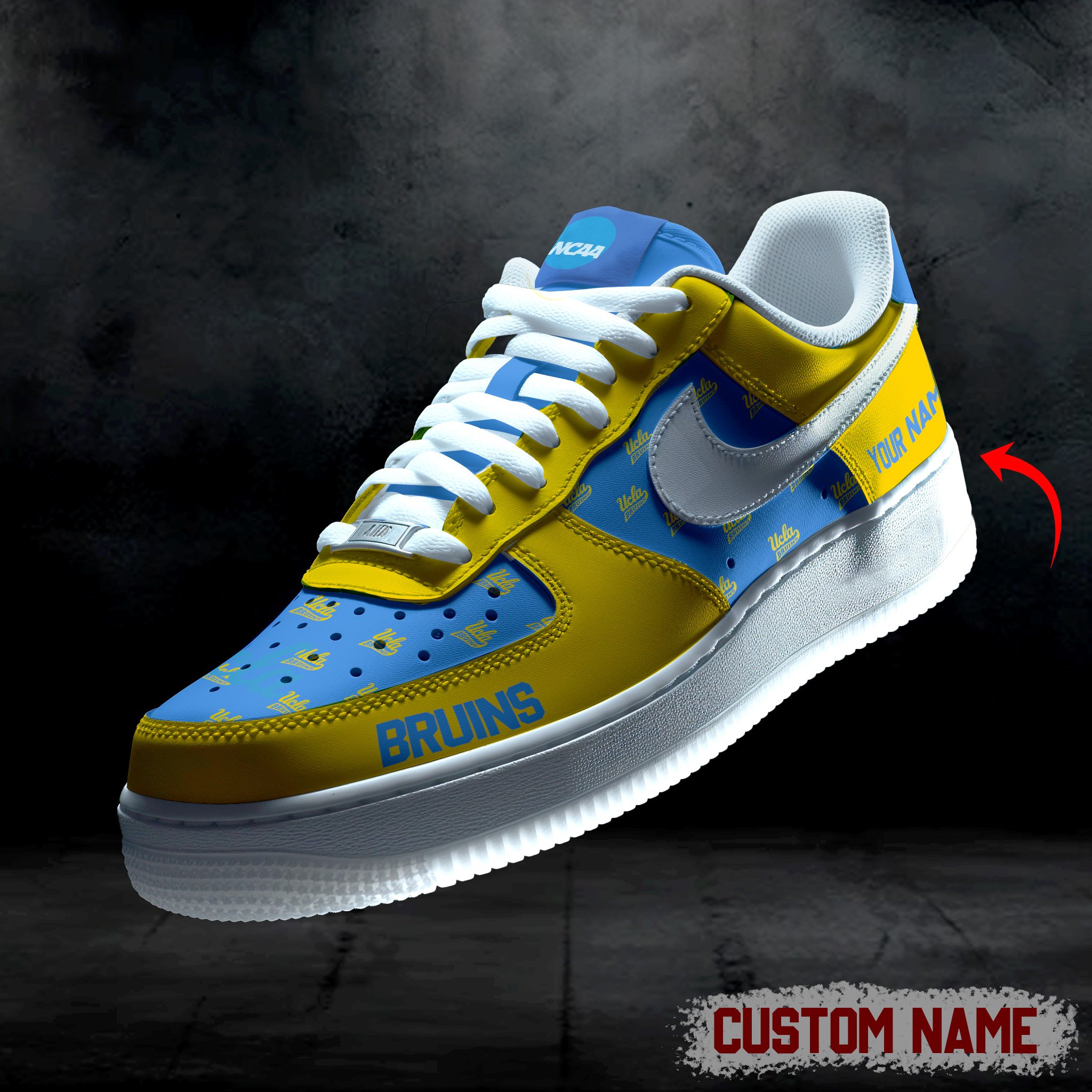 UCLA Bruins AF1 Custom 60101
