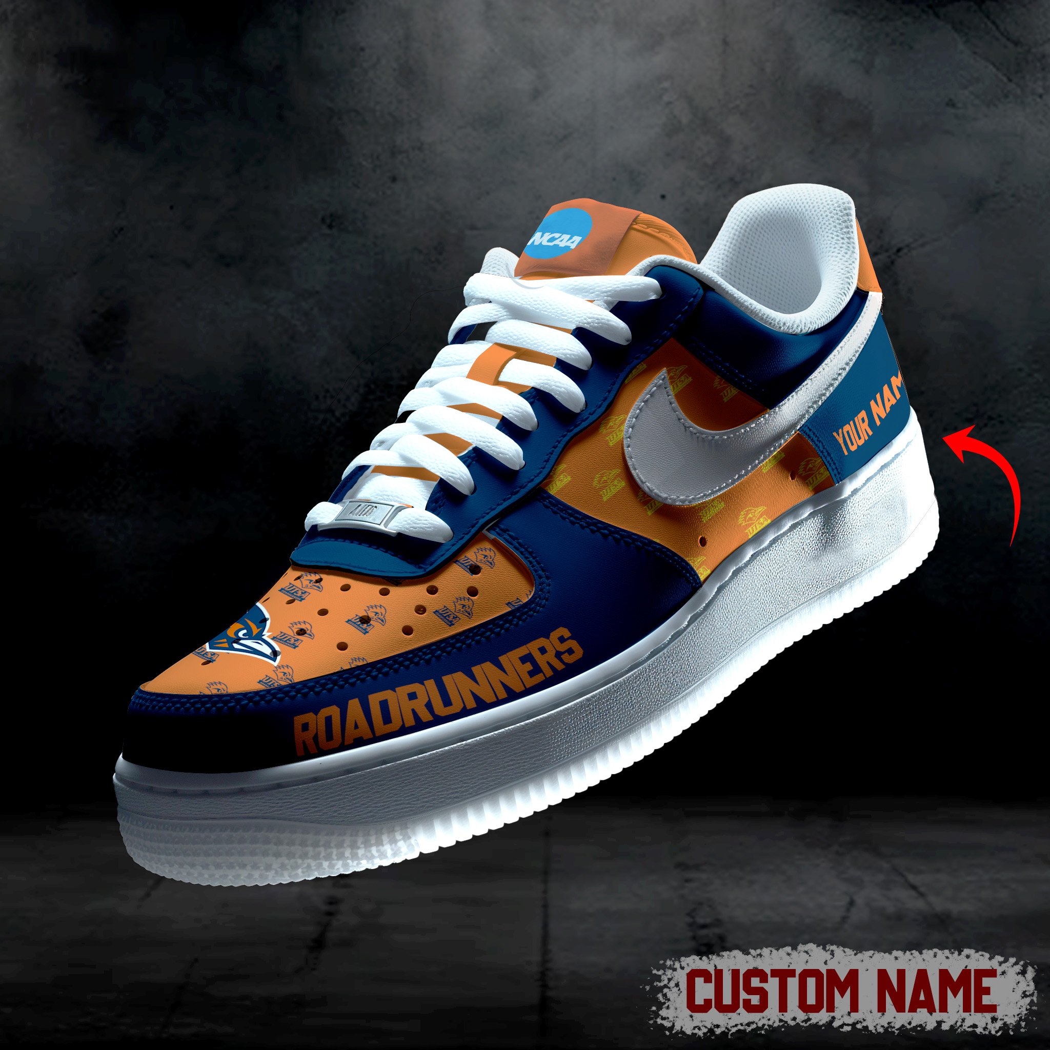 UTSA Roadrunners AF1 Custom 60101