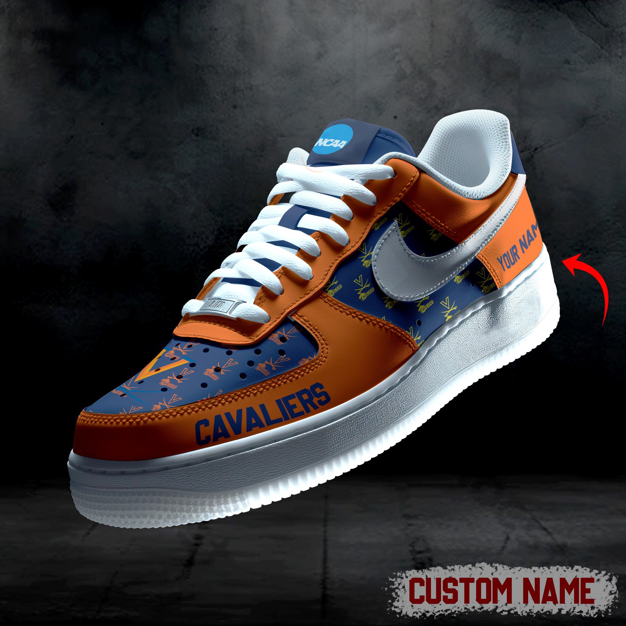 Virginia Cavaliers AF1 Custom 60101
