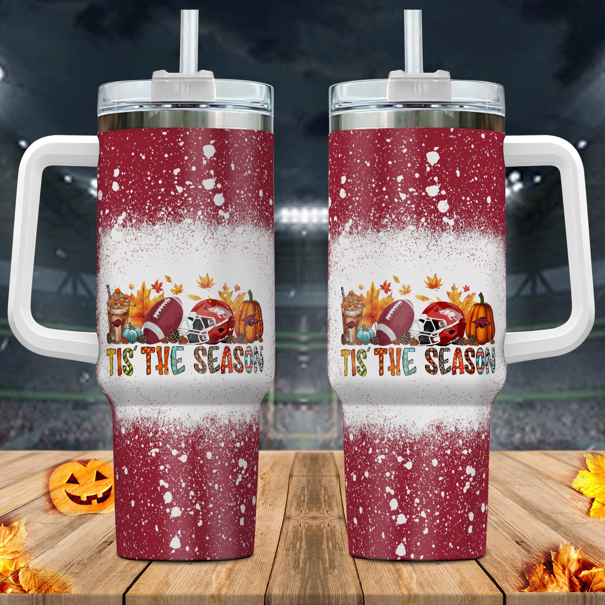 Arkansas Razorbacks Tis The Season St Cup 40Oz
