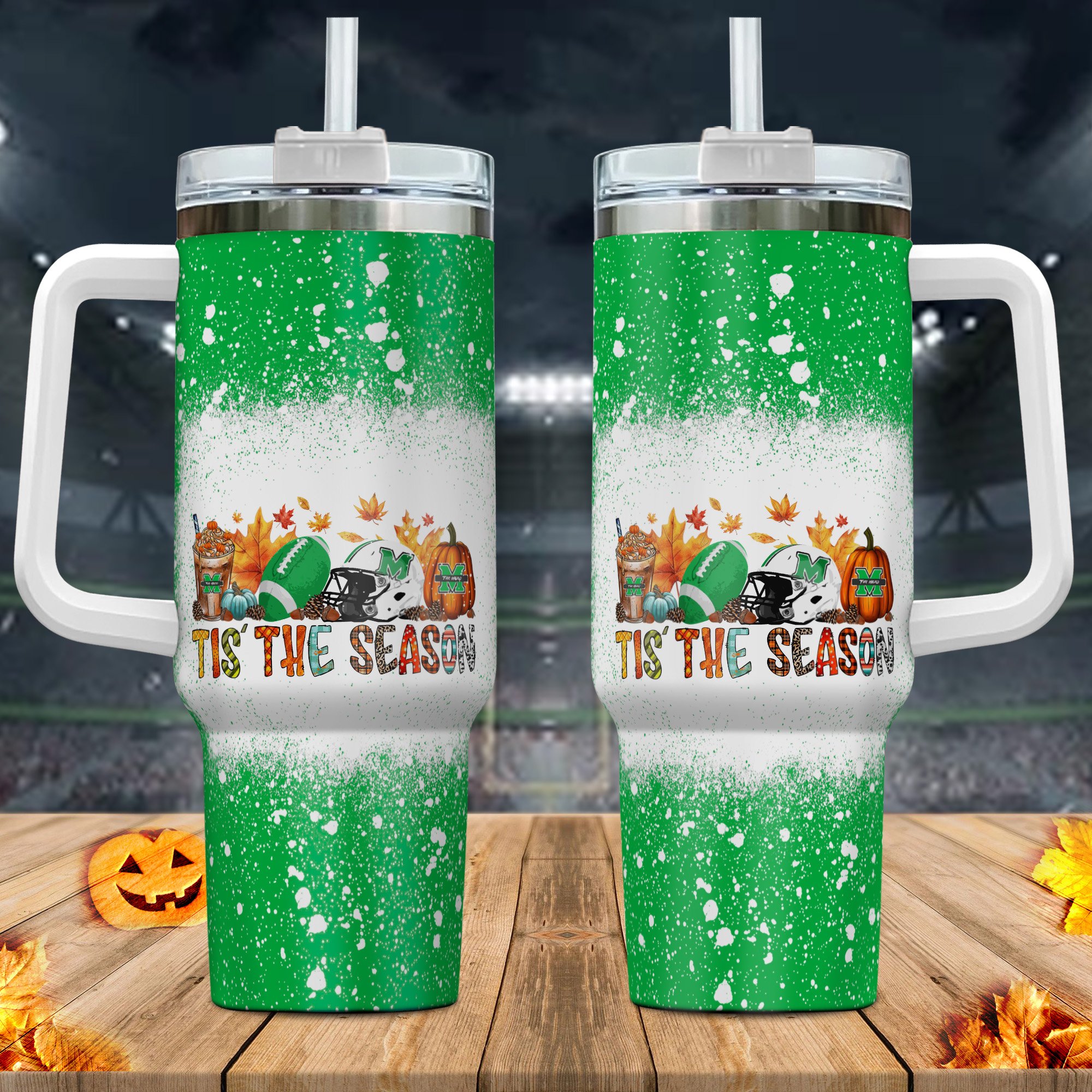 Marshall Thundering Herd Tis The Season St Cup 40Oz