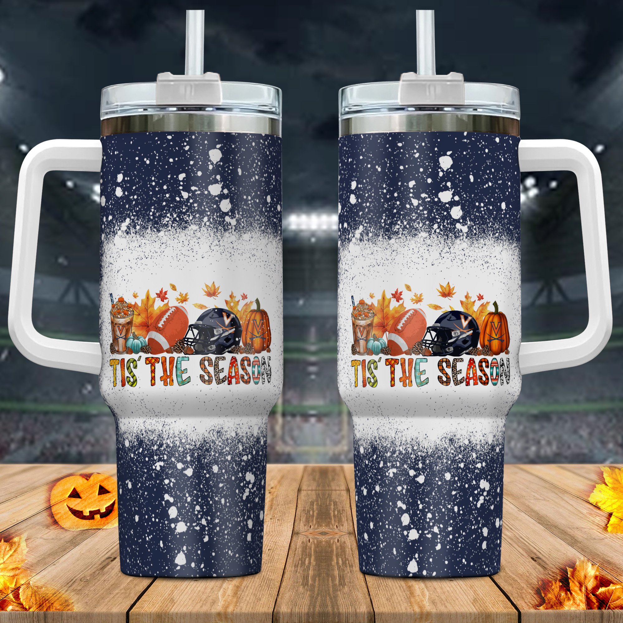 Virginia Cavaliers Tis The Season St Cup 40Oz