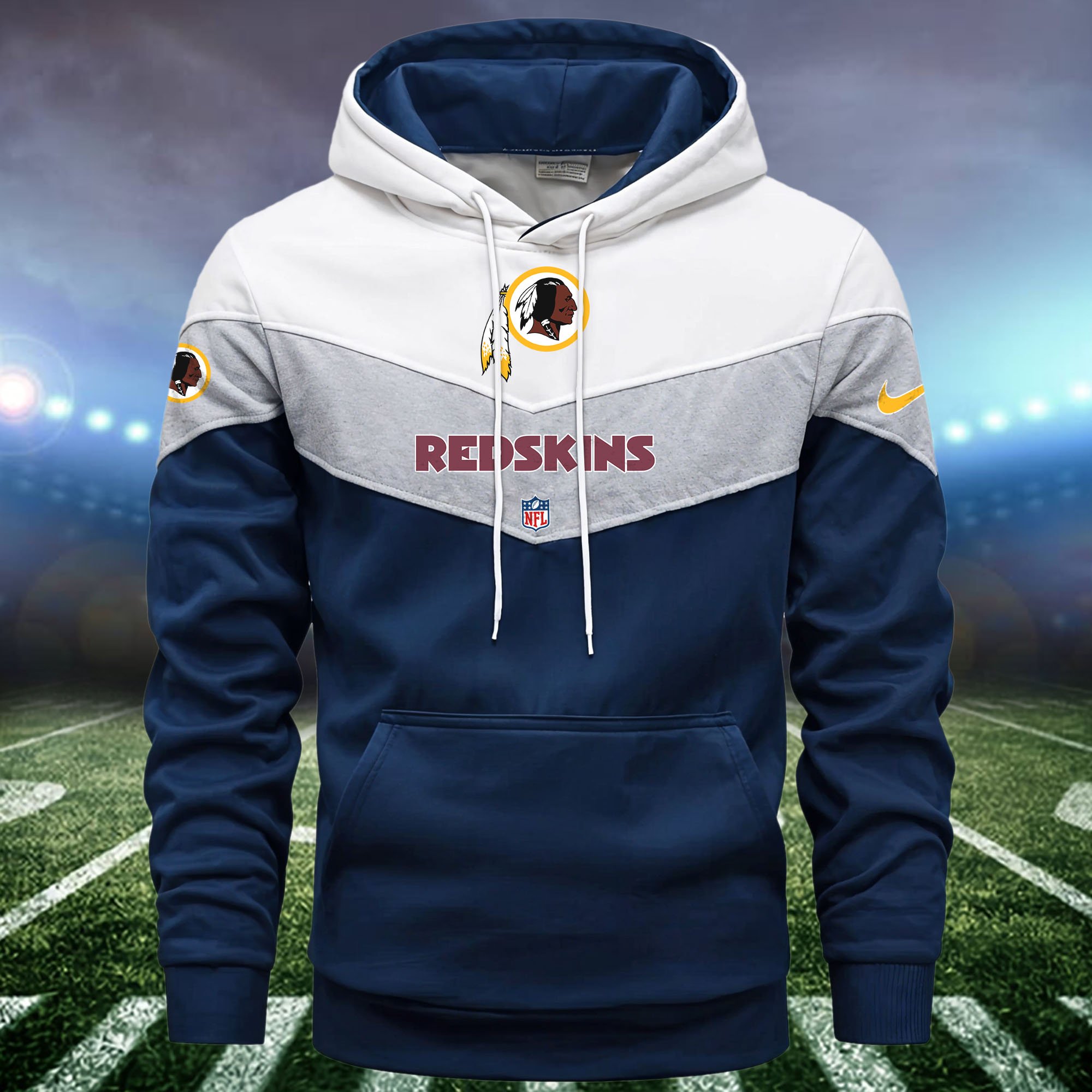 Washington Redskins Hoodie Shirt Custom Your Name, Sport Hoodie Shirt, FootBall Fan Gifts EHIVM-60278