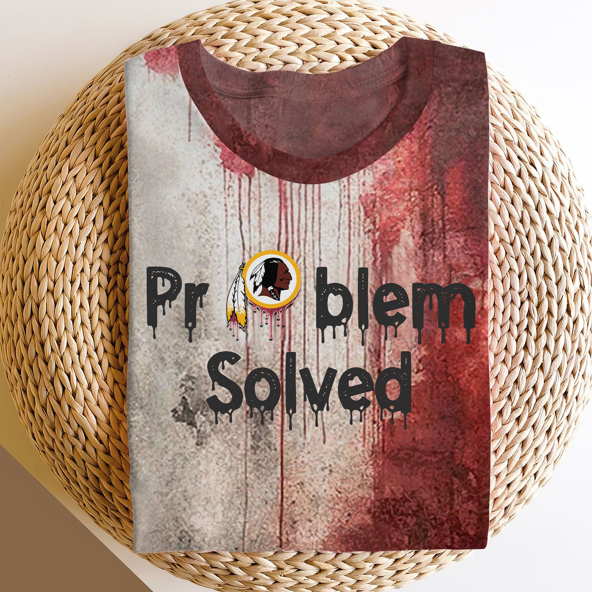 Washington Redskins Shirts, Sport Clothing,  Problem Solved  Shirts, Sport Shirts For Fan EHIVM-60319