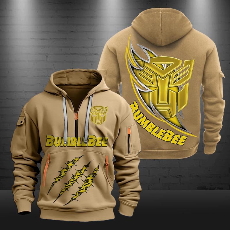 Bumblebee Zip Hoodie Multicolor 60558