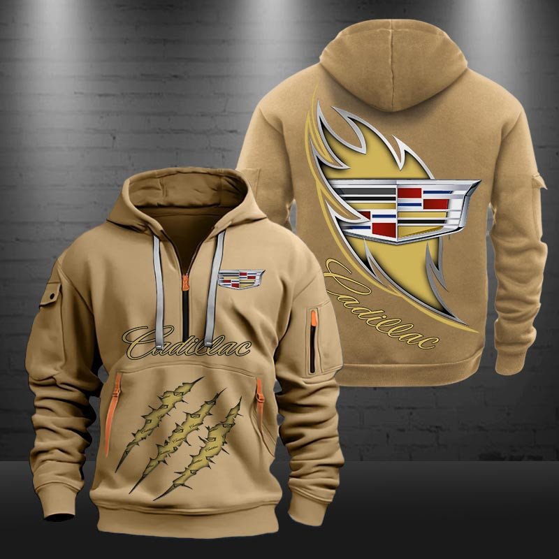 Cadillac Zip Hoodie Multicolor 60558