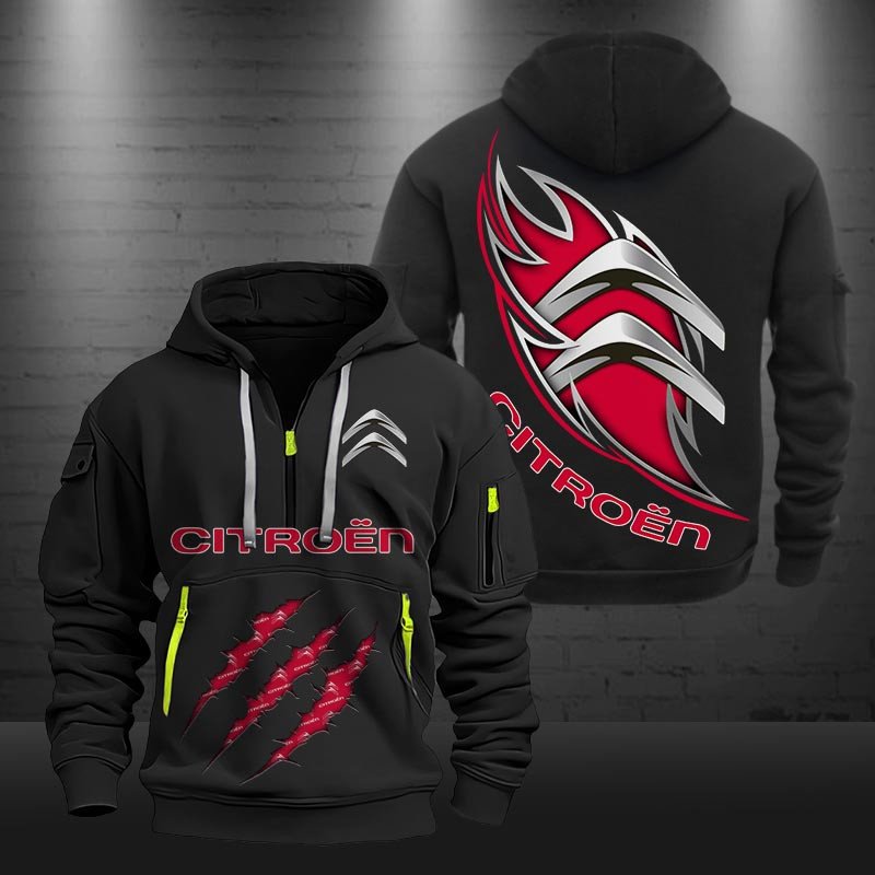 Citroen Zip Hoodie Multicolor 60558