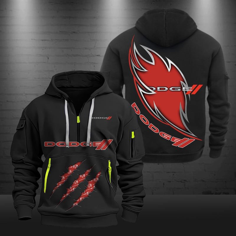 Dodge Zip Hoodie Multicolor 60558