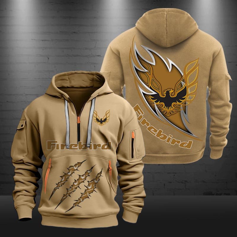 Firebird Pontiac Zip Hoodie Multicolor 60558
