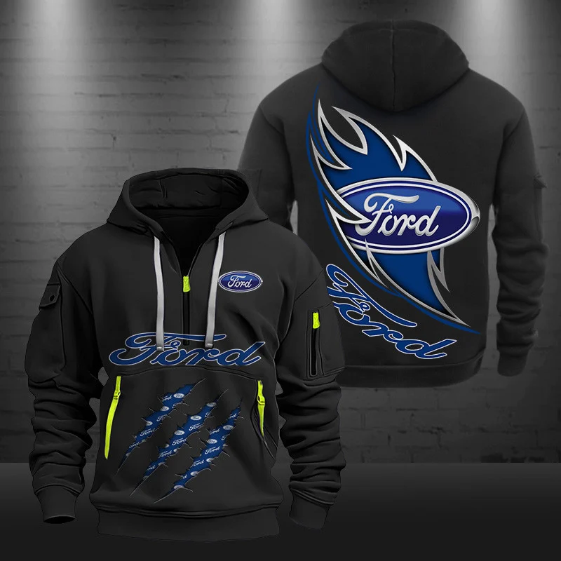 Ford Zip Hoodie Multicolor 60558