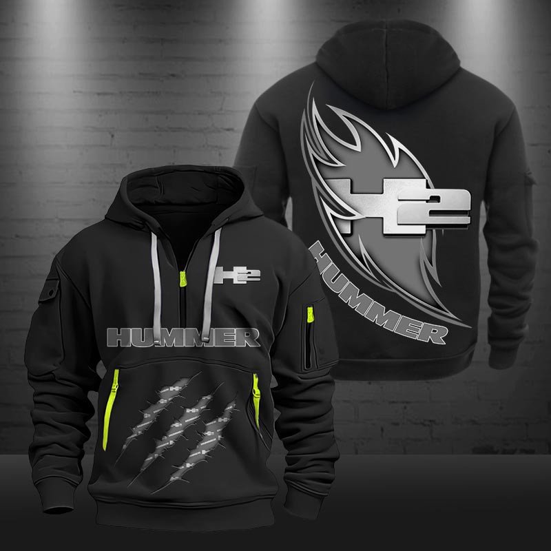 H2 Hummer Zip Hoodie Multicolor 60558
