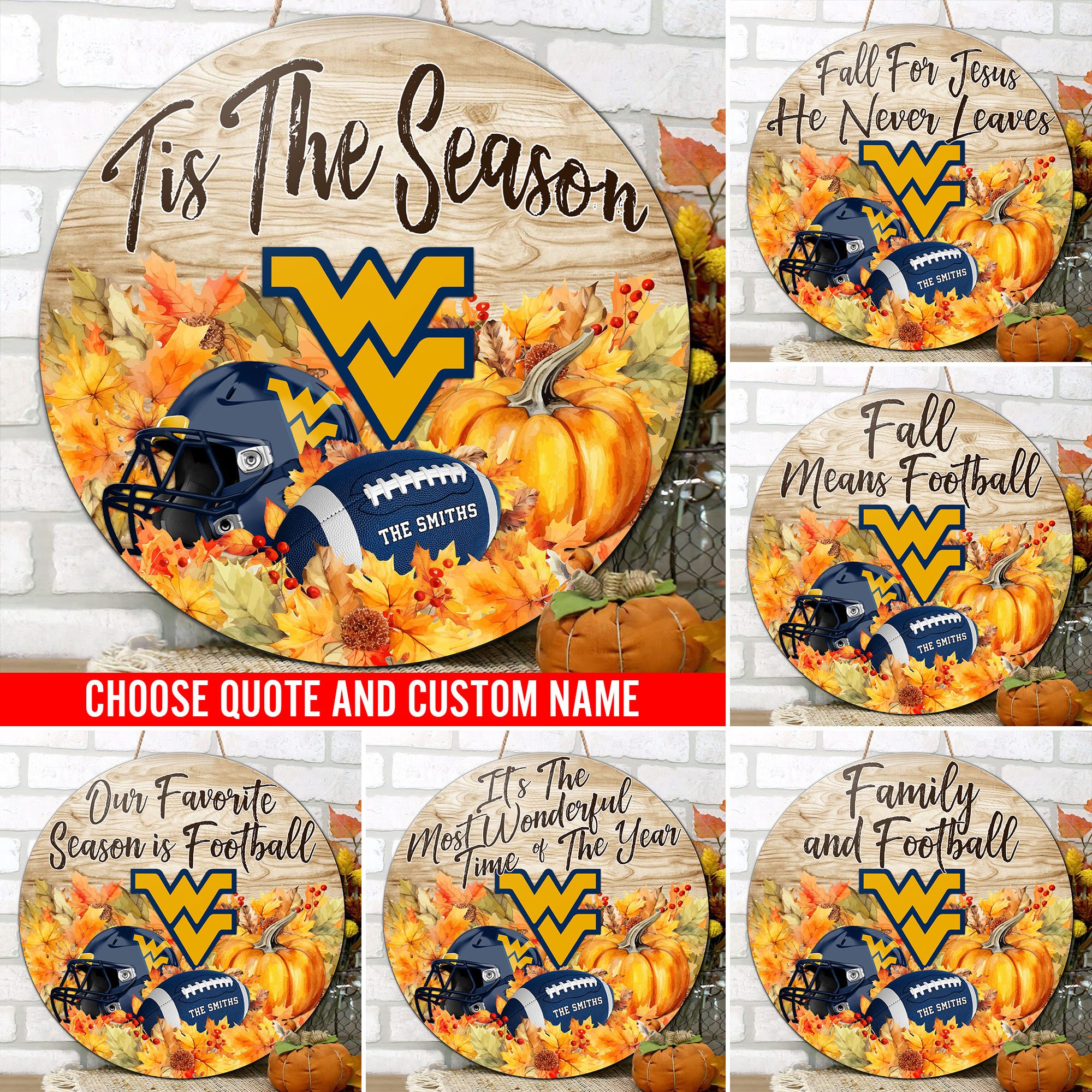 West Virginia Mountaineers Shape Wooden Sign Custom Name And Choose Quotes, Sport Team Sign For Fans, Wall Hanging ETRG-60744