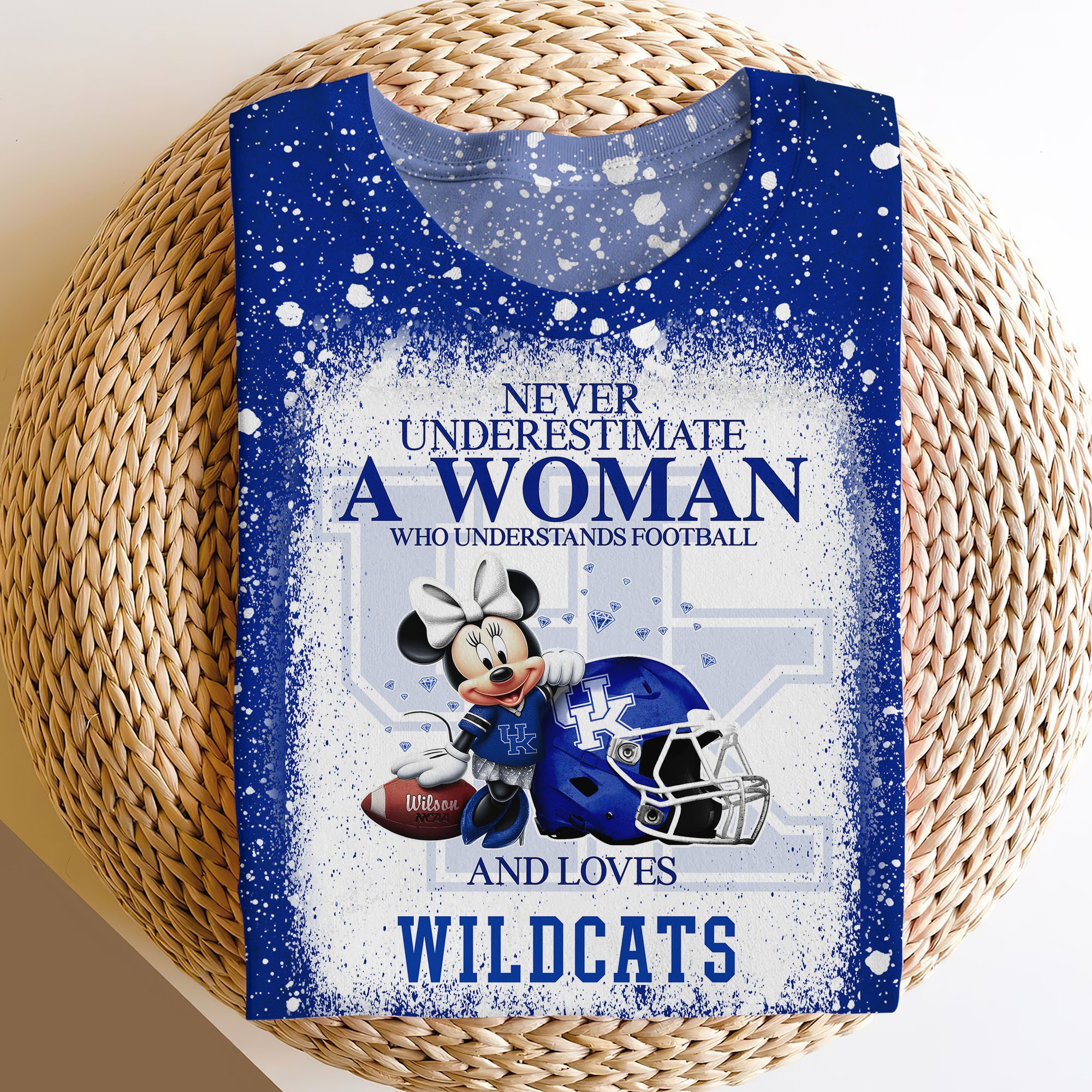 Kentucky Wildcats Sweater,Hoodie, T-shirt, Football Team And Minnie 3D Shirt, Football Fan Gifts ETRG-60708