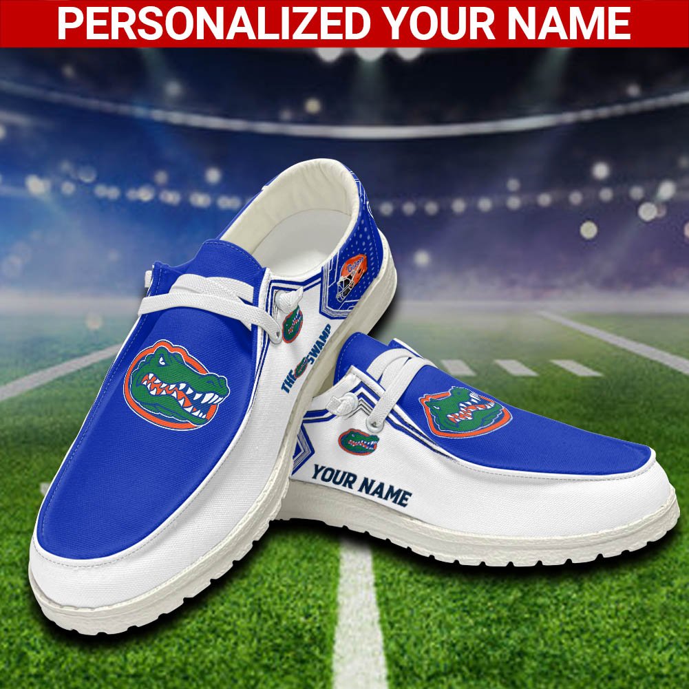 Florida Gators Sport HD Shoes Custom Your Name, White HDs For Sport Fans, Sport Lover Gifts ETHY-52461 HD Shoes 2024 Version