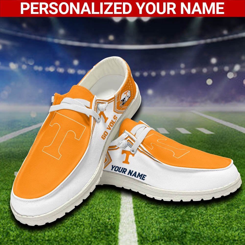 Tennessee Volunteers Sport HD Shoes Custom Your Name, White HDs For Sport Fans, Sport Lover Gifts ETHY-52461 HD Shoes 2024 Version