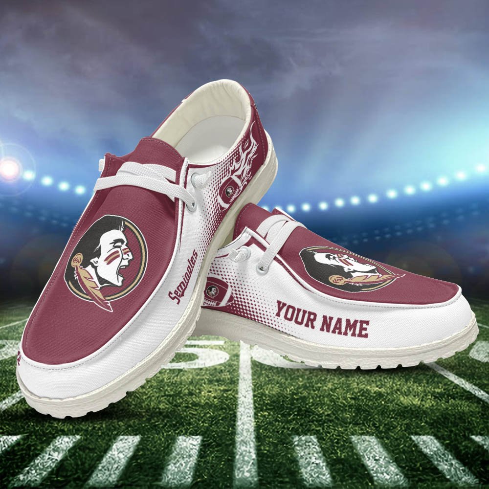 Florida State Seminoles HD Shoes Custom Your Name, Sport Team Shoes, Gift For Sport Lovers ETHY-52463 HD Shoes 2024 Version