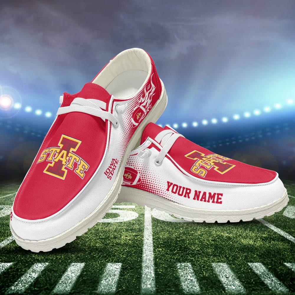 Iowa State Cyclones HD Shoes Custom Your Name, Sport Team Shoes, Gift For Sport Lovers ETHY-52463 HD Shoes 2024 Version