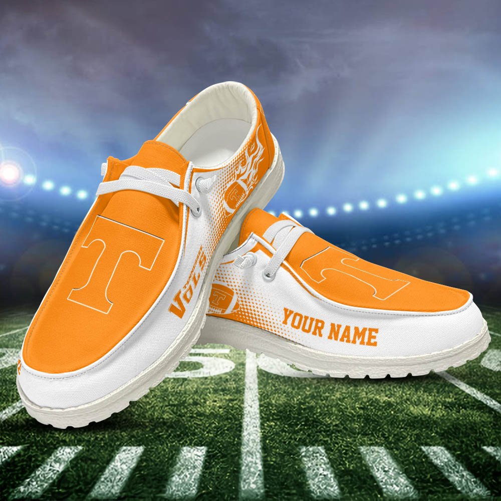 Tennessee Volunteers HD Shoes Custom Your Name, Sport Team Shoes, Gift For Sport Lovers ETHY-52463 HD Shoes 2024 Version