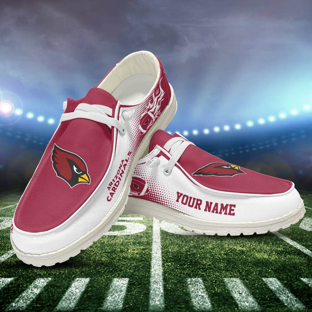 Arizona Cardinals HD Shoes Custom Your Name, Sport Team Shoes, Gift For Sport Lovers ETHY-52463 HD Shoes 2024 Version