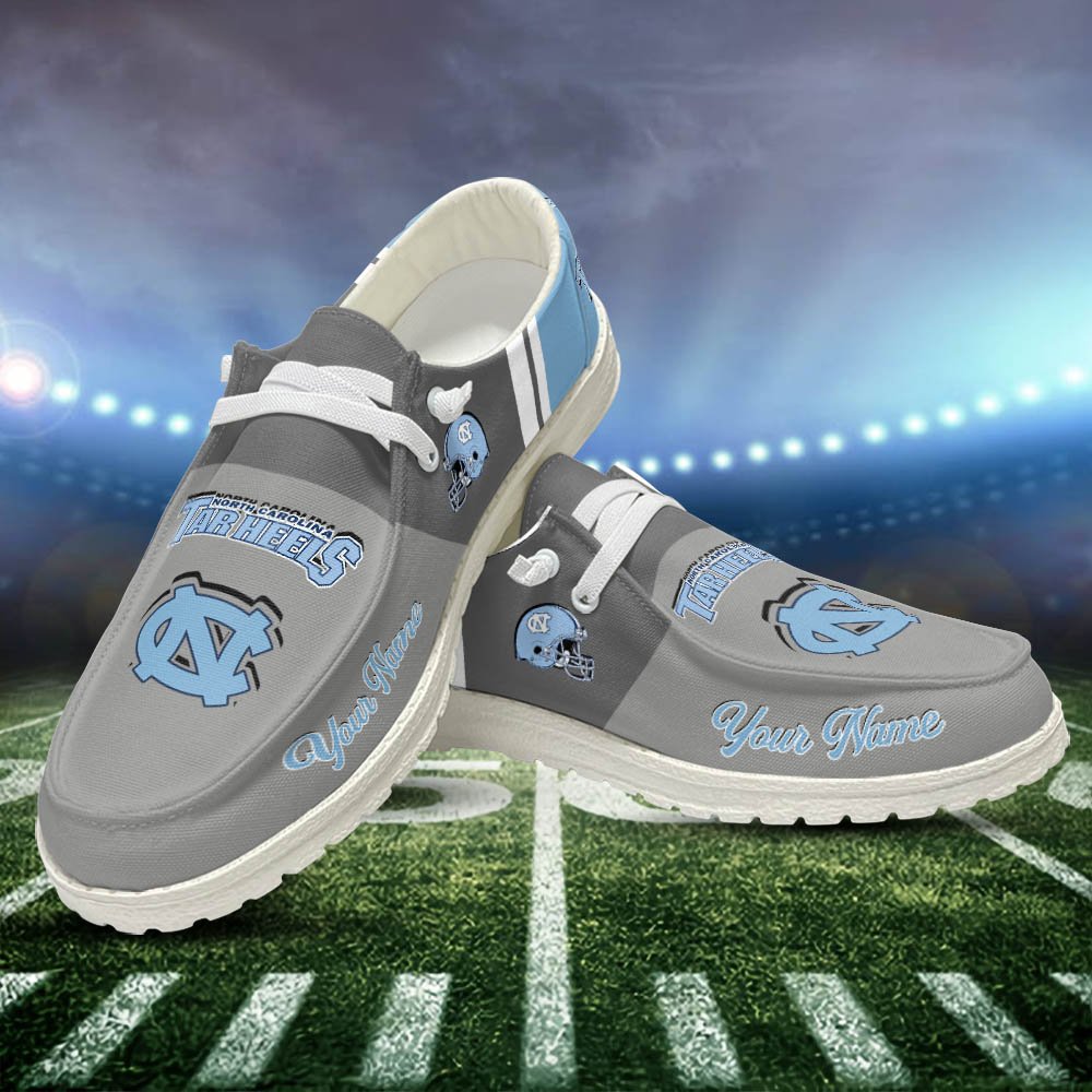 North Carolina Tar Heels Sport HD Shoes Custom Your Name, White HDs For Sport Lovers, Sport Gifts For Fan ETHY-52465 HD Shoes 2024 Version