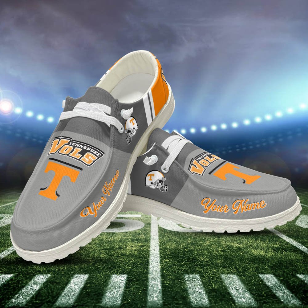 Tennessee Volunteers Sport HD Shoes Custom Your Name, White HDs For Sport Lovers, Sport Gifts For Fan ETHY-52465 HD Shoes 2024 Version