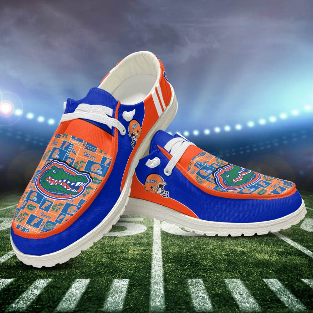 Florida Gators Sport HD Shoes Custom Your Name, White HDs For Sport Fans, Sport Gifts ETHY-52552 HD Shoes 2024 Version