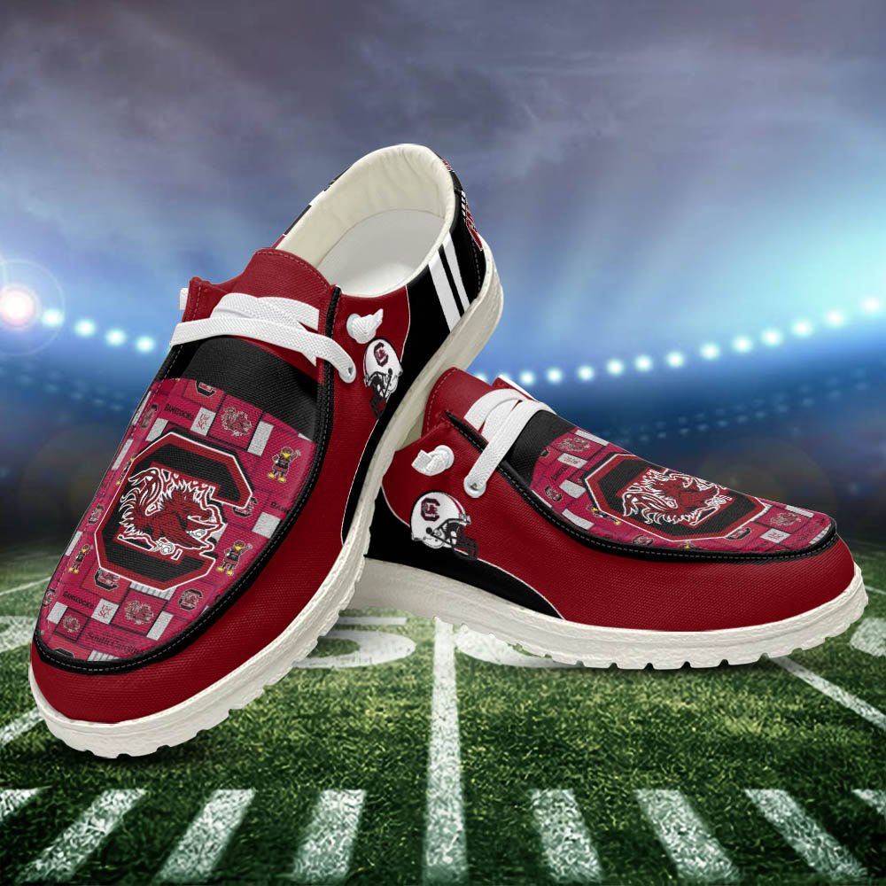 South Carolina Gamecocks Sport HD Shoes Custom Your Name, White HDs For Sport Fans, Sport Gifts ETHY-52552 HD Shoes 2024 Version