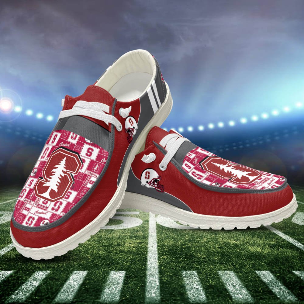 Stanford Cardinal Sport HD Shoes Custom Your Name, White HDs For Sport Fans, Sport Gifts ETHY-52552 HD Shoes 2024 Version