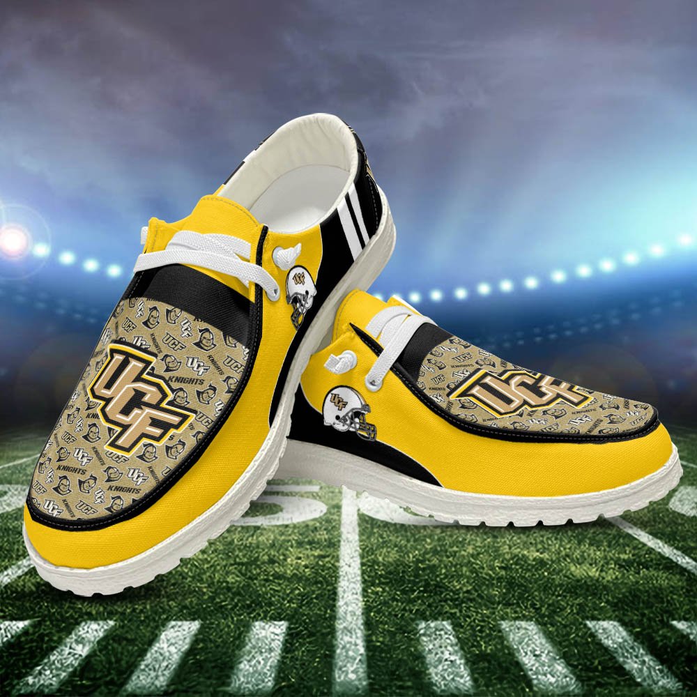 UCF Knights Sport HD Shoes Custom Your Name, White HDs For Sport Fans, Sport Gifts ETHY-52552 HD Shoes 2024 Version