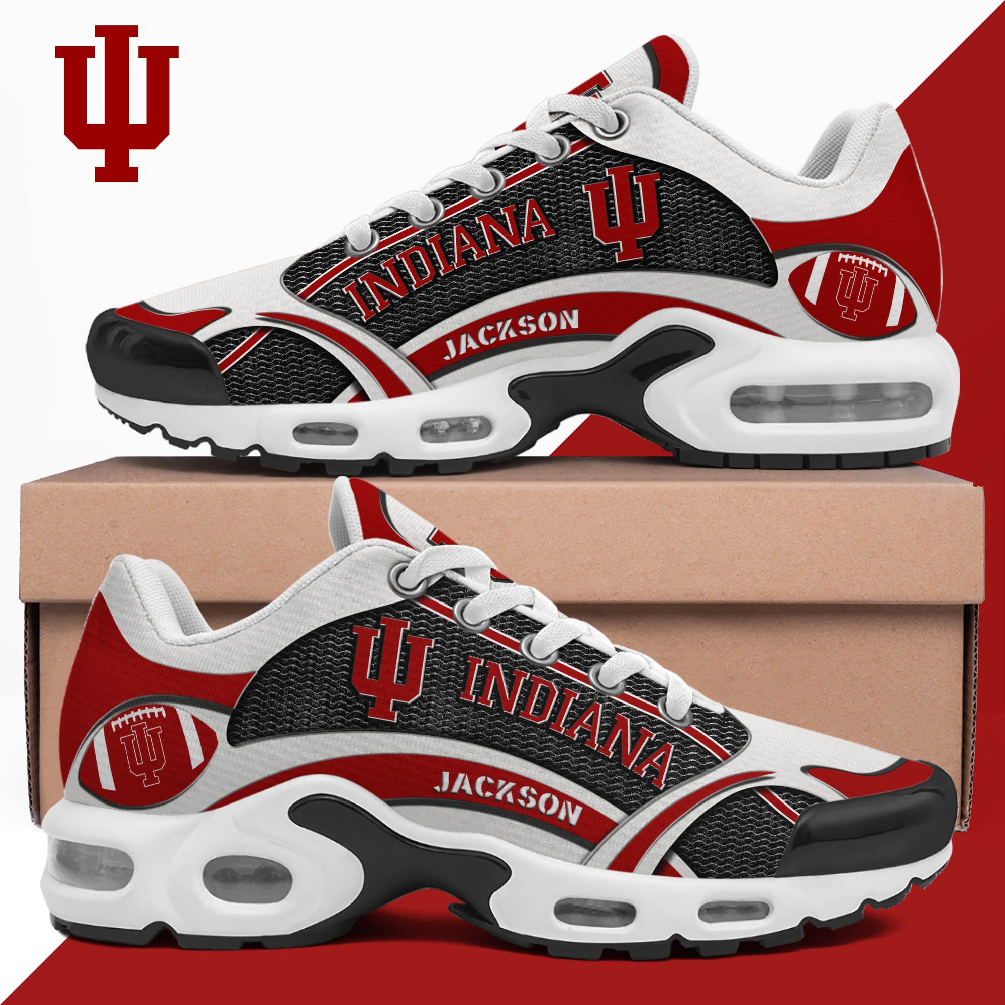 Indiana Hoosiers Team TN Shoes Custom Name, Shoes For Sport Lovers, Sport Gifts ETHY-61889