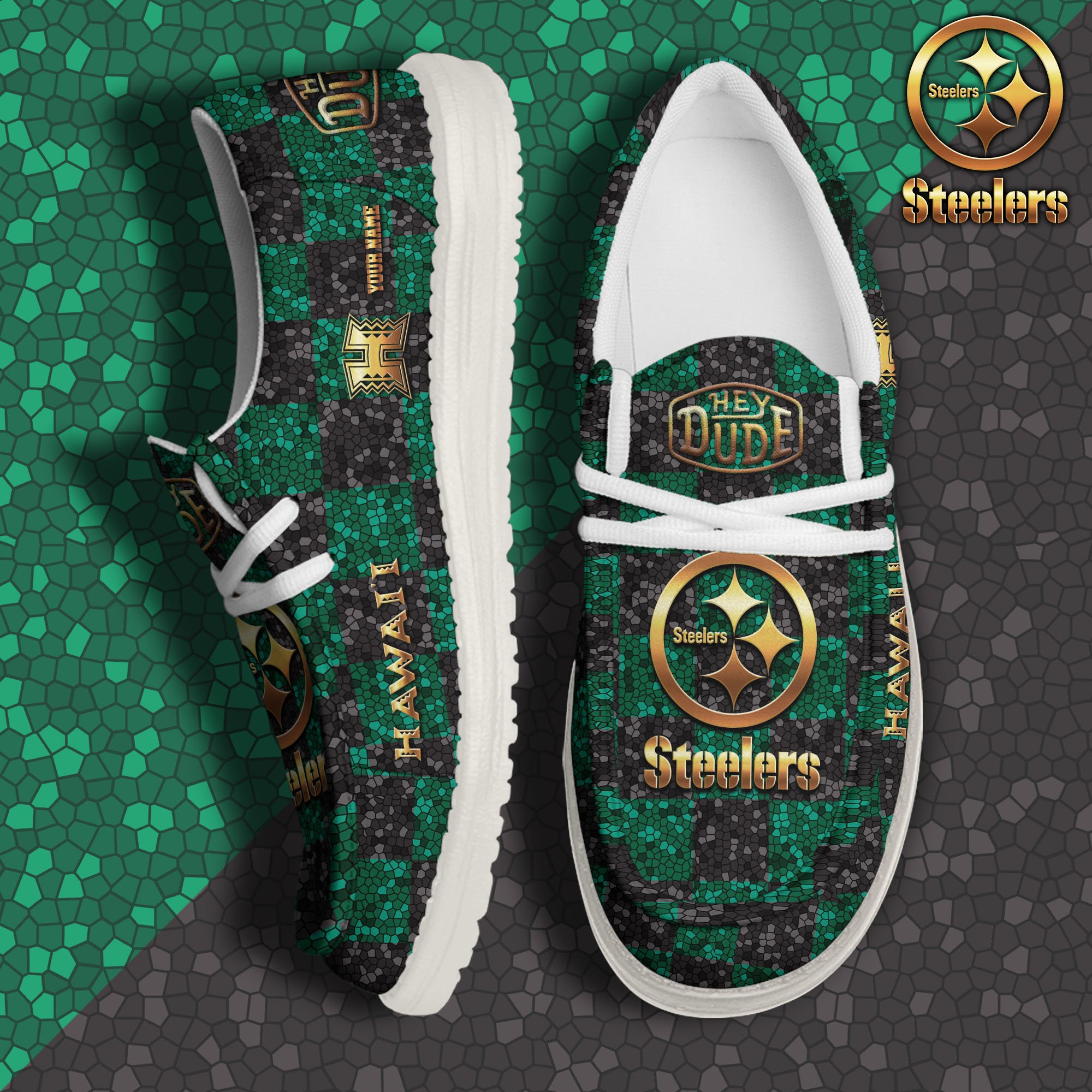 Hawaii Rainbow Warriors Hey Dude Canvas Loafer Shoes 2024 Version Custom Your Name, Football Shoes For Fans, Sport Gifts ETRG-61887