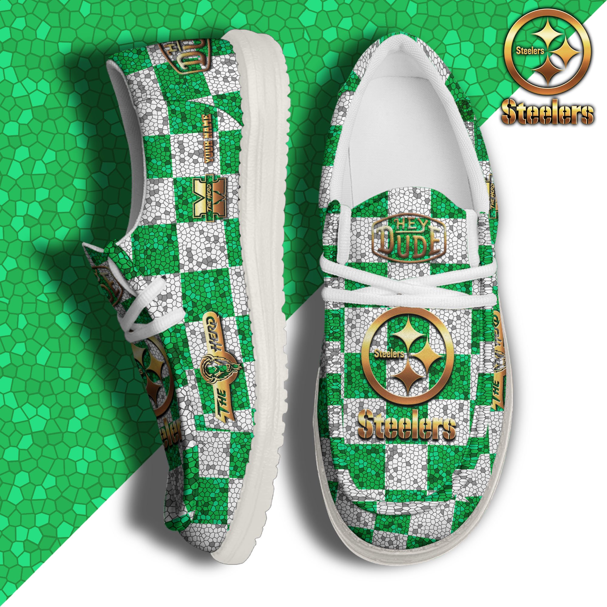 Marshall Thundering Herd Hey Dude Canvas Loafer Shoes 2024 Version Custom Your Name, Football Shoes For Fans, Sport Gifts ETRG-61887