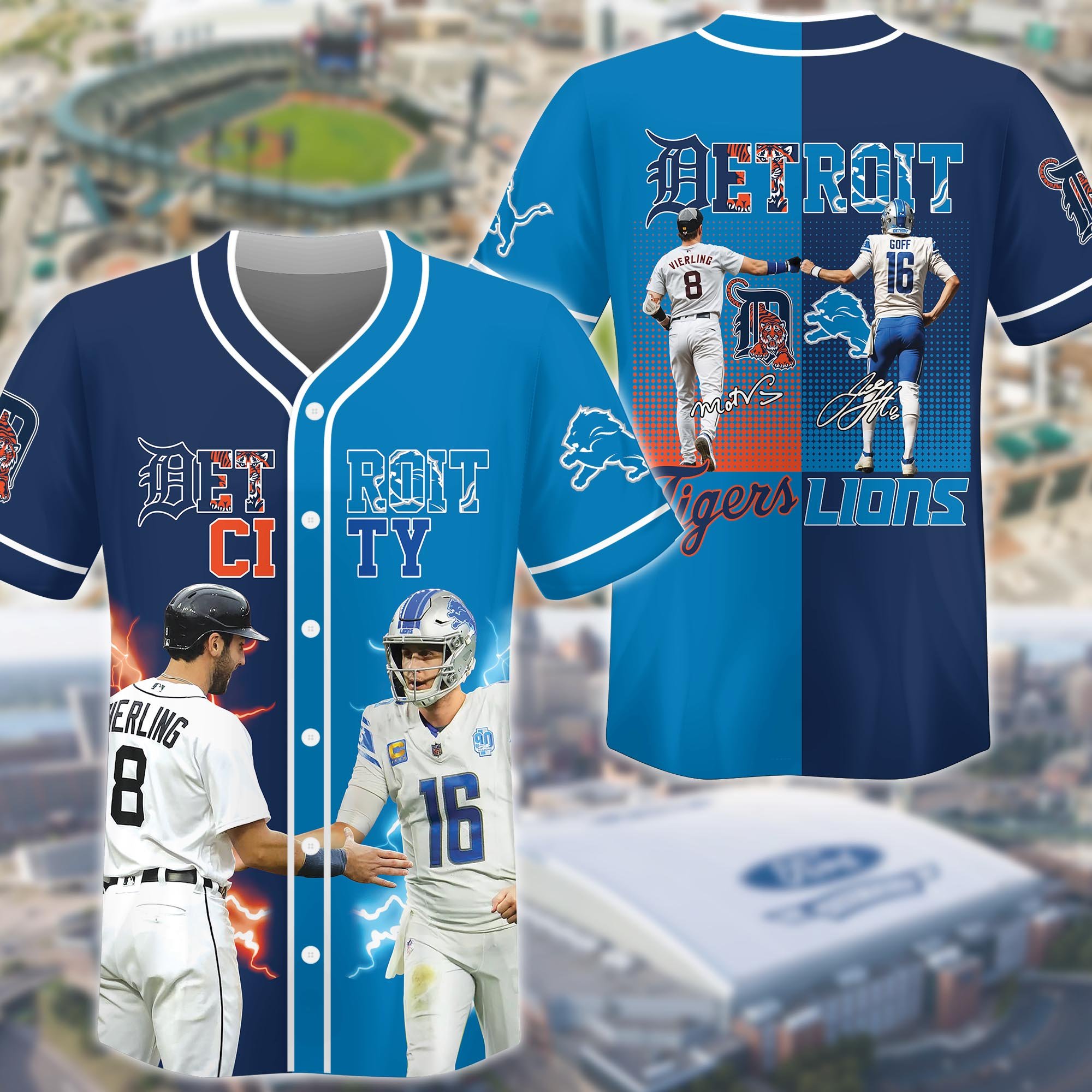 Detroit City Baseball Shirt, Sport Baseball Shirt, Gift For Sport Lover, Gift For Him ETRG-61965