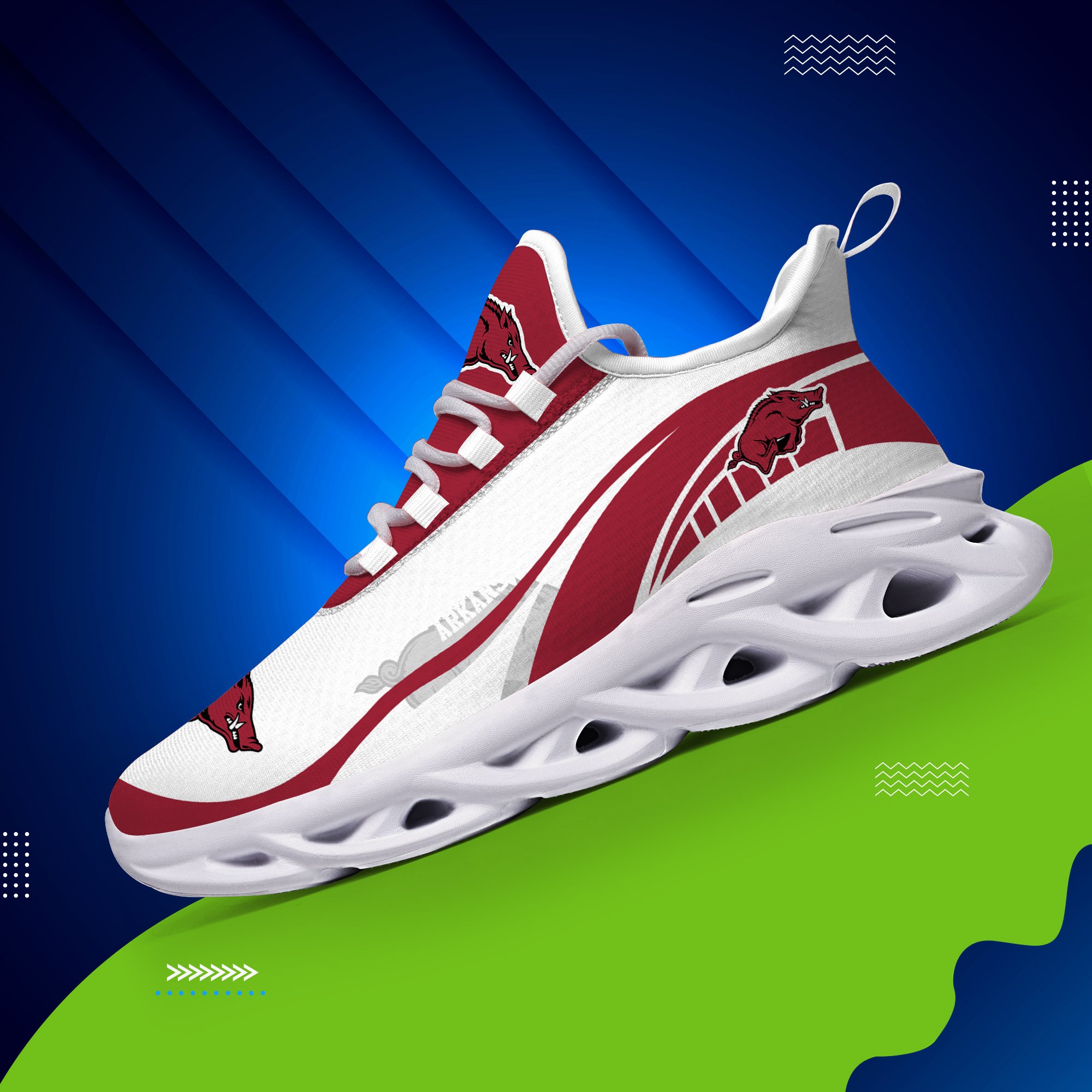 Arkansas Razorbacks Sneakers Max Soul Trending New Arrivals T51190