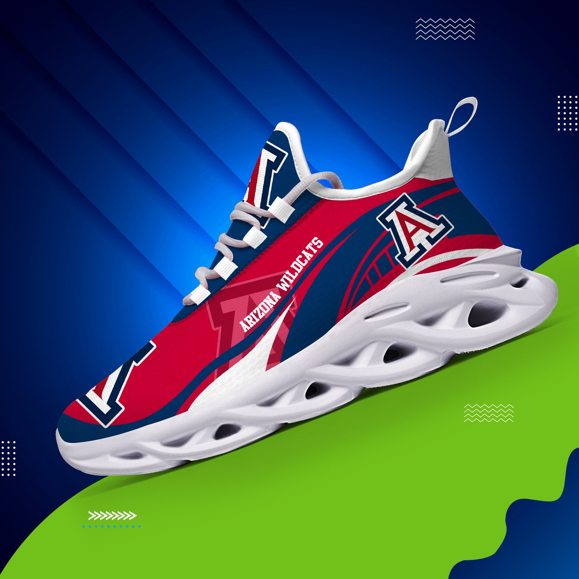 Arizona Wildcats Sneakers Max Soul Trending New Arrivals T51190