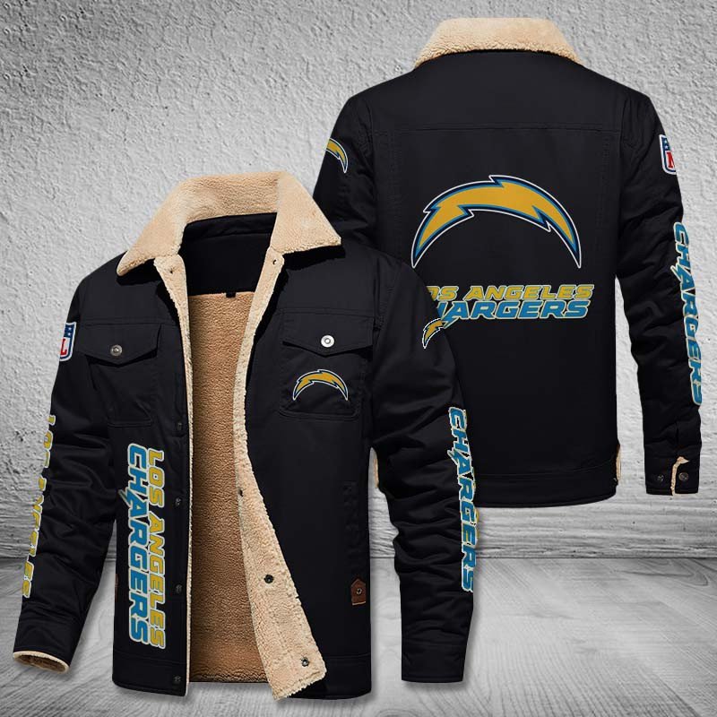 Los Angeles Chargers Custom Leather Jacket, Sport Jacket, FootBall Fan Gift EHIVM-53615