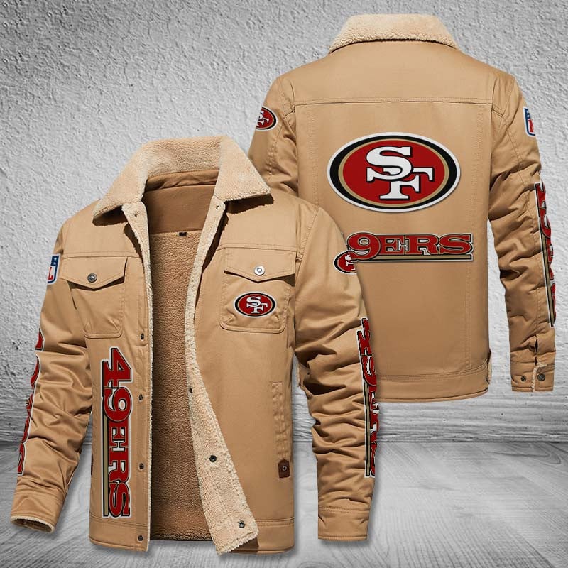 San Francisco 49ers Custom Leather Jacket  2024 version, Sport Jacket, FootBall Fan Gift EHIVM-53615