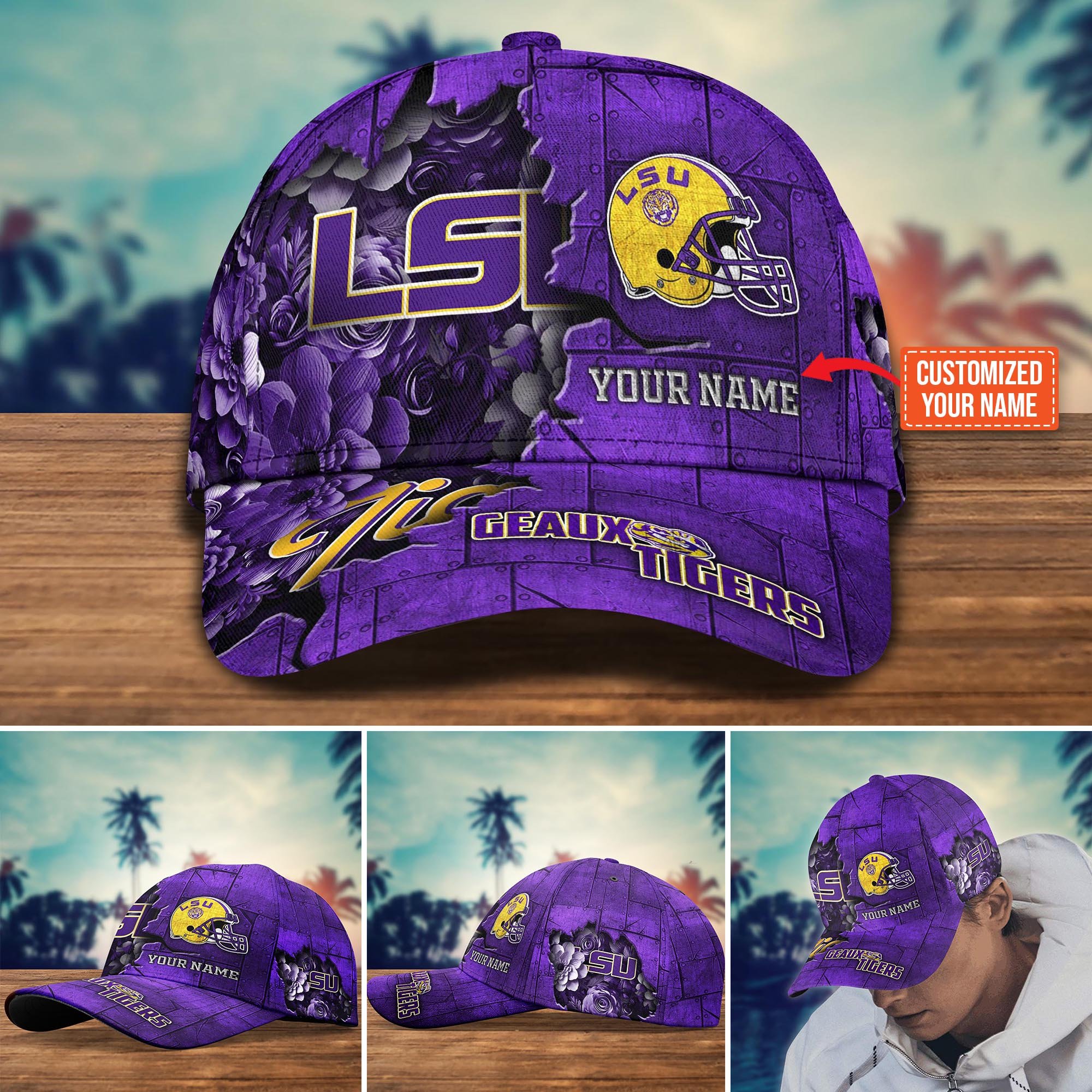 LSU TIGERS Custom New Arrivals Trending Cap H51466