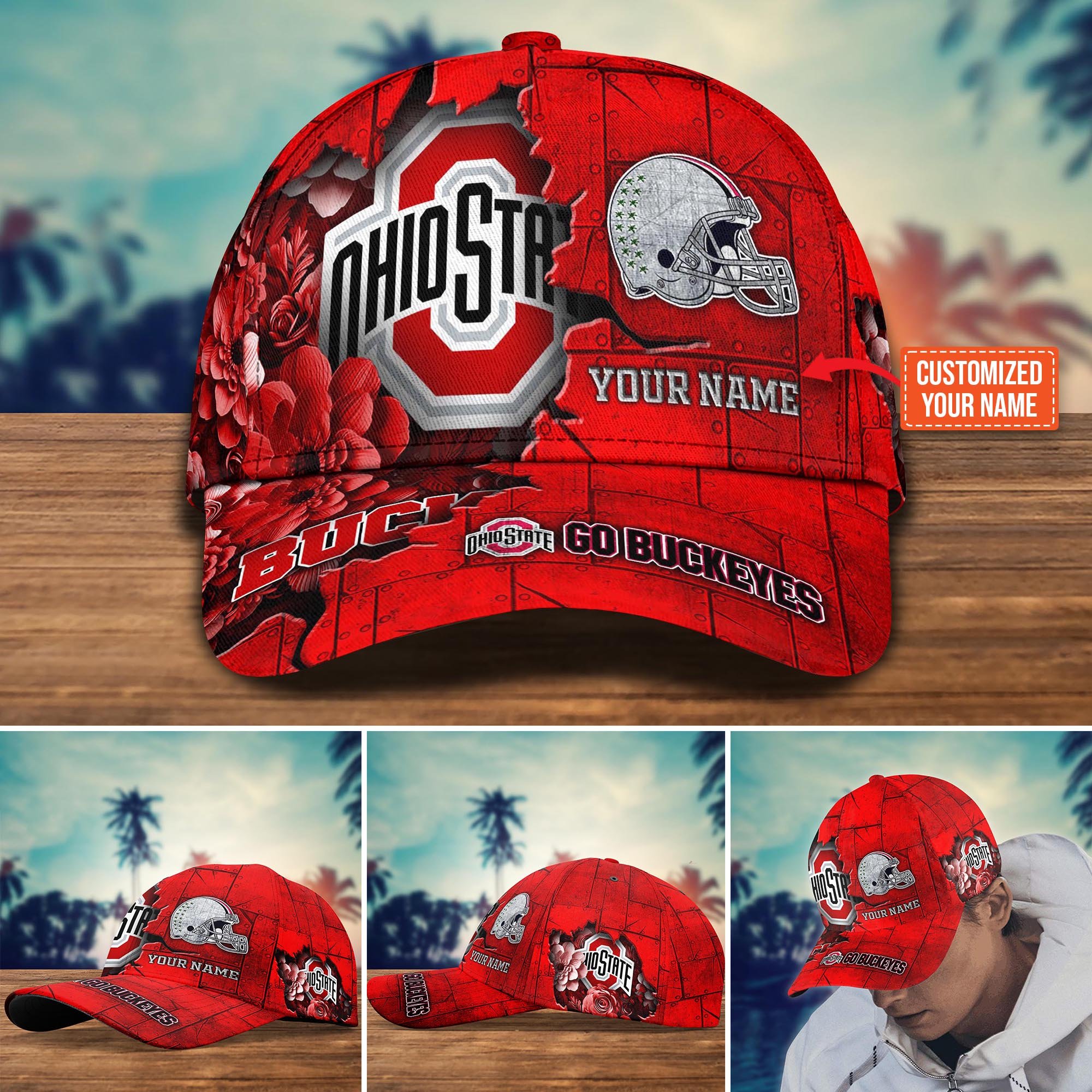 Ohio State Buckeyes Custom New Arrivals Trending Cap H51466