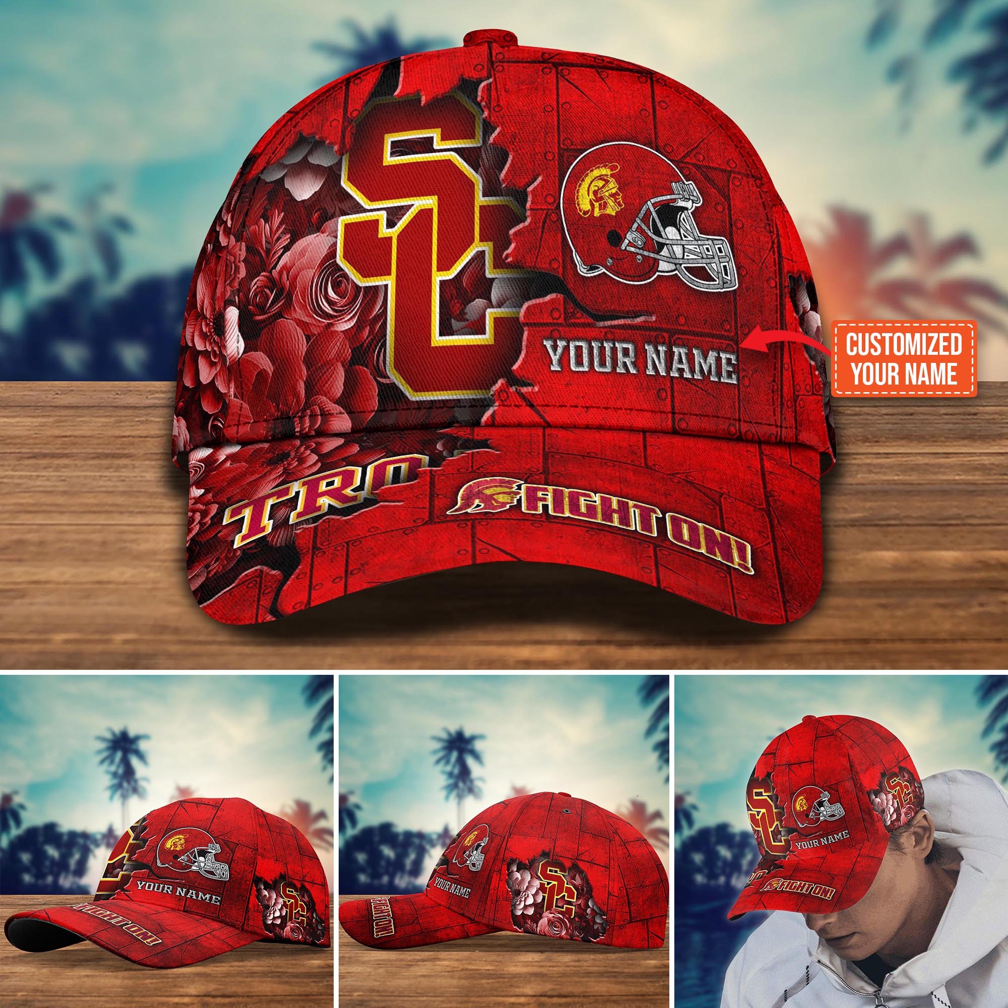 USC Trojans Custom New Arrivals Trending Cap H51466