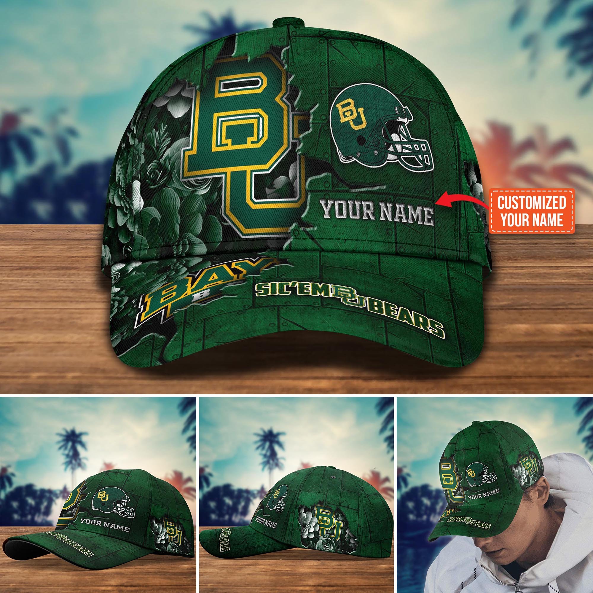 Baylor Bears Custom New Arrivals Trending Cap H51466